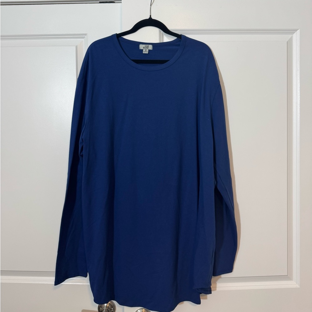 Men's Long Sleeve Shirt One Bone